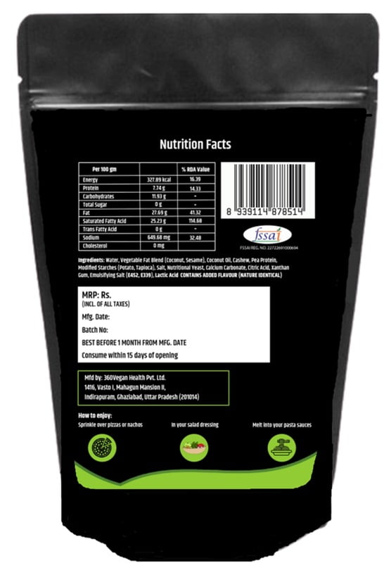 Parmesan Style Cheese Shreds - Available in Delhi NCR only