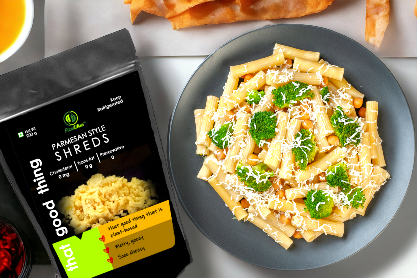Parmesan Style Cheese Shreds - Available in Delhi NCR only