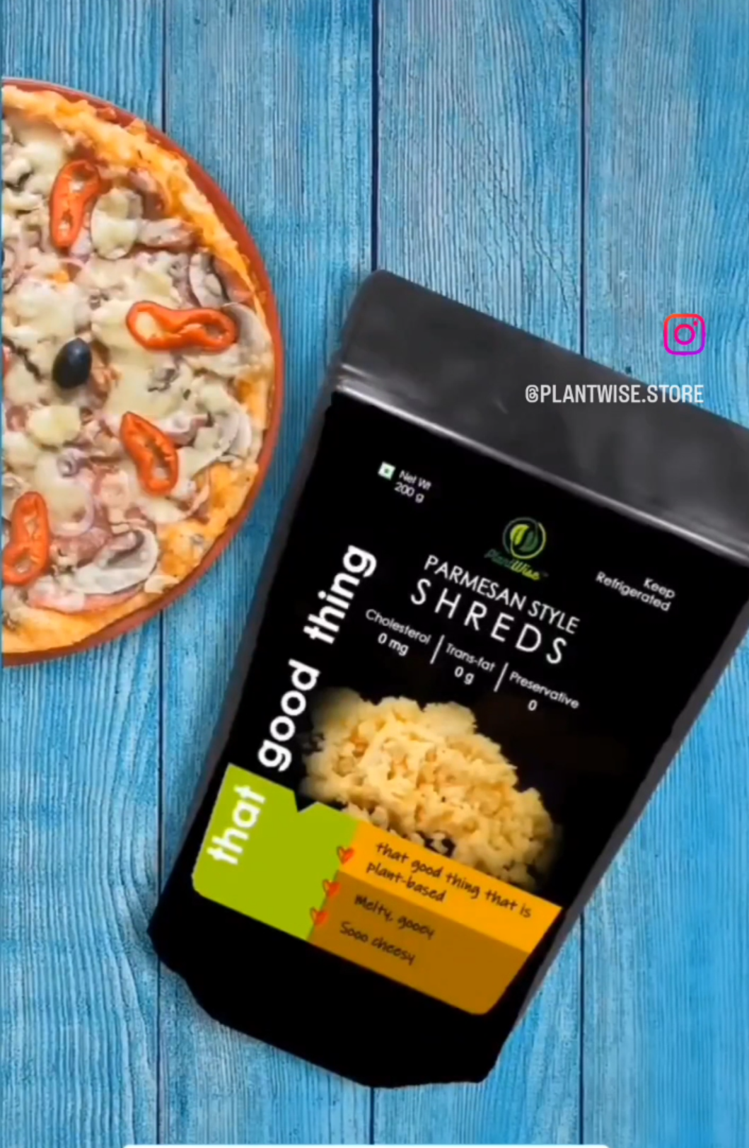 Parmesan Style Cheese Shreds - Available in Delhi NCR only